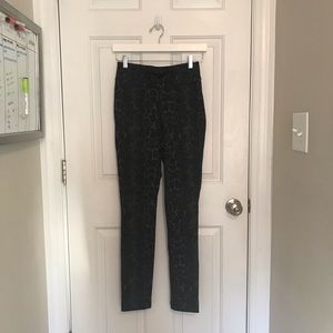 Up! Luxe Navy Snake Print Ponte Leggings